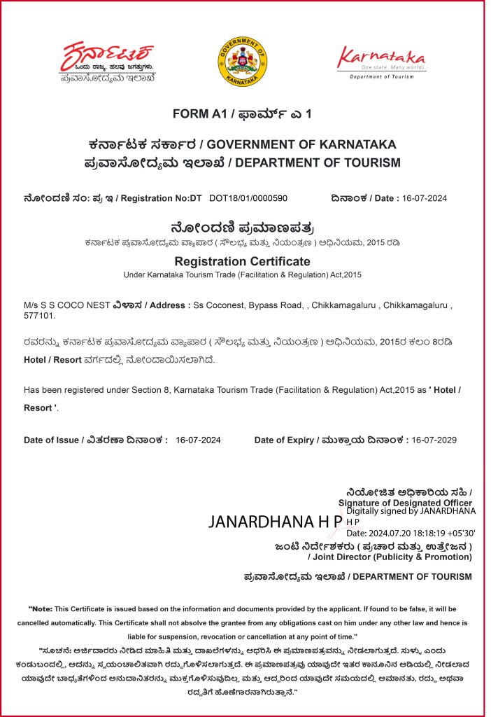 Best Choice For Family Service Apartment in Chikmagalur